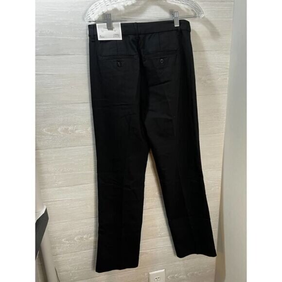 The Perfect Pant Trouser Relax Fit High‎ Rise Black Size 6 - Picture 3 of 6